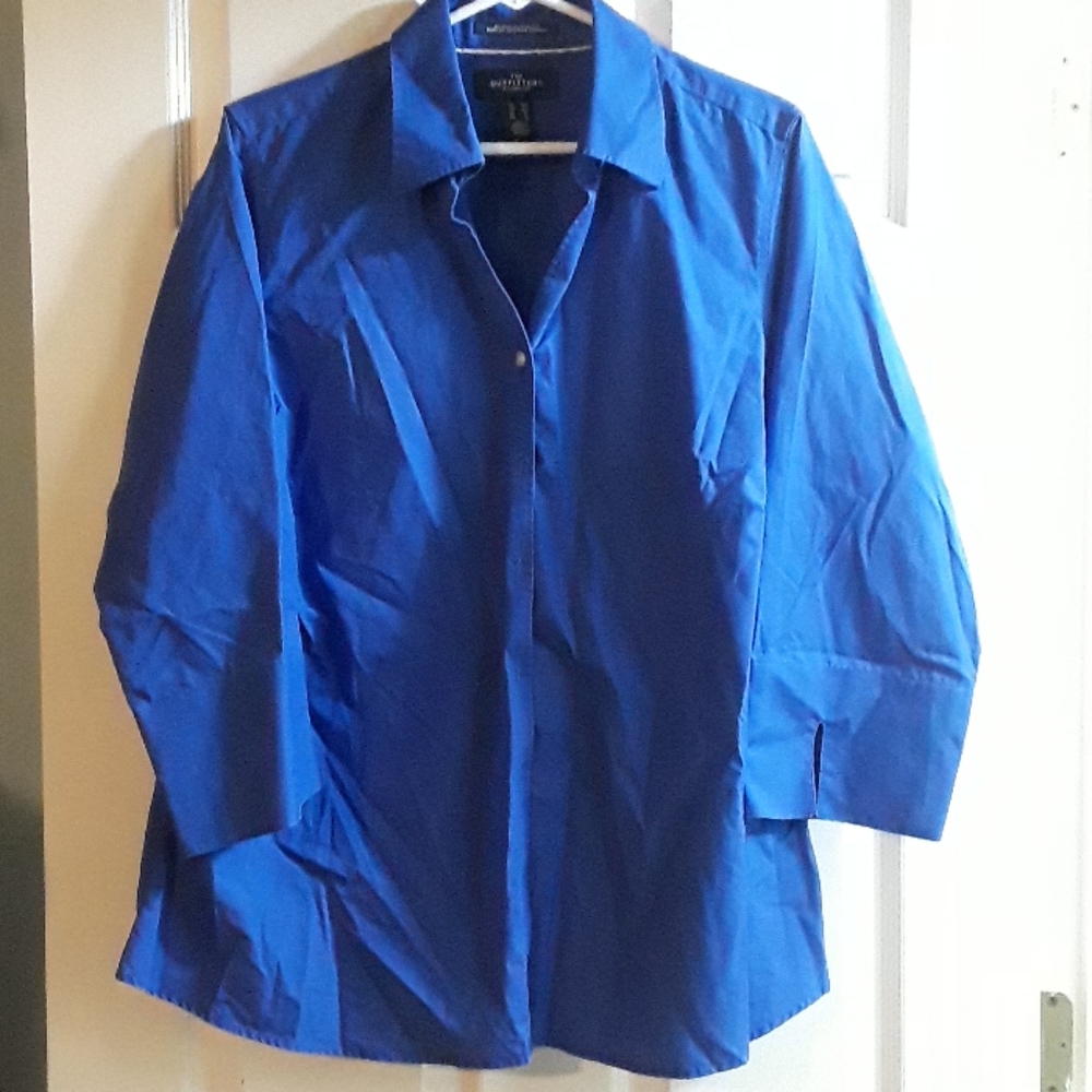 Lands End 3/4 sleeve button down